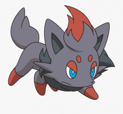 Pokemon Clipart Vector - Pokemon Zorua Shiny #717513 - Free ...