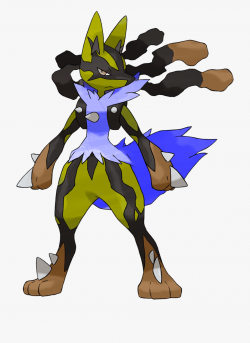 Pokemon Shiny Mega Lucario #68238 - Free Cliparts on ClipartWiki