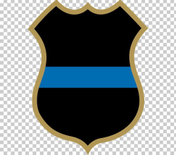 Police Officer Badge Law Enforcement Thin Blue Line PNG ...
