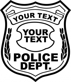 Police Badge Images - use on front of shirt | Police party ...