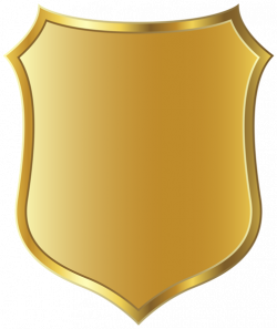 Police badge gold badge template clipart picture 6 - Clipartix