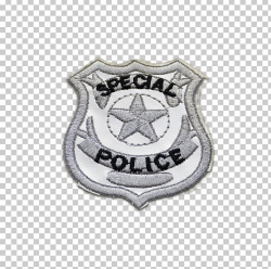 Embroidered Patch Police Logo Badge Silver PNG, Clipart ...