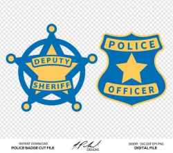 Police Badge Digital Cut Files - Digital Files - Police ...
