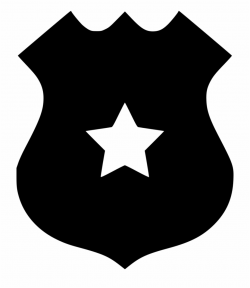Police Badge Outline Png - Police Badge Svg Icon {#29362 ...