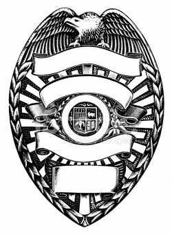 Police badge vector clipart images gallery for free download ...