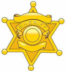 Sheriff badge gallery for police cartoon badge clipart ...