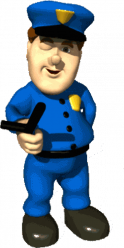Dd Animated Police And Cop Image Police Clipart Sticker GIF