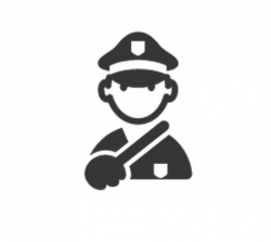 Professions - Black & White - Police Officer | Clipart | PBS ...