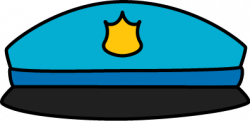 Police hat clip art police hat image 2 - Clipartix