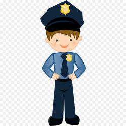 Kid clipart police officer, Kid police officer Transparent ...