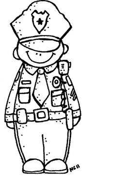 Police Officer Clipart Black And White | Clipart Panda ...