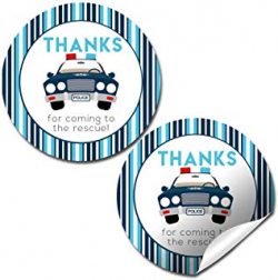 Amazon.com: police thank you cards