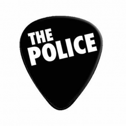 band logos | ... > Guitar Picks & Straps > The Police Band ...