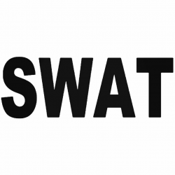 Swat Team Police Vinyl Decal Sticker