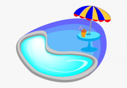 Pool Party Clipart - Swimming Pool Clipart Png , Transparent ...