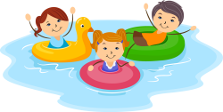 Cartoon pictures of kids playing at the pool clipart - Clipartix