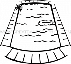 Swimming Pool Clipart Black And White | Free download best ...