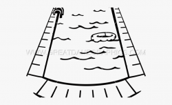Swimming Pool Clipart - Pool Clipart Black And White ...