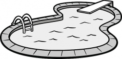 Swimming Pool Clip Art Black And White - Best Foto Swimming ...
