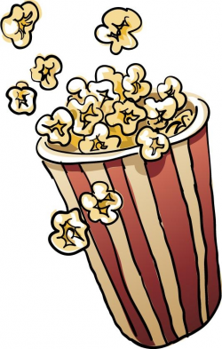 Bowl of popcorn clipart - ClipartBarn