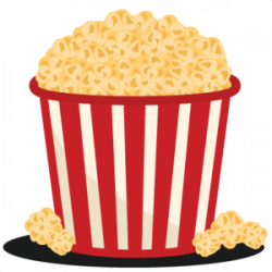 Popcorn Bucket SVG scrapbook cut file cute clipart files for ...