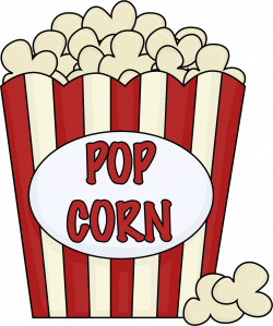 Popcorn and soda cute clipart border - Clip Art Library