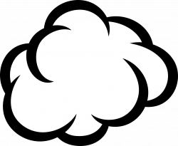 Empty Comic Bubbles Popcorn Black Clipart Png Image Download ...