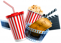 Hollywood clipart popcorn, Hollywood popcorn Transparent FREE for ...