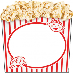 Popcorn Bucket Clipart - Clip Art Library