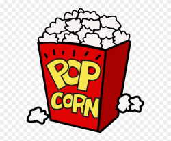 Movie Night Clip Art - Clip Art Movie Popcorn - Png Download (#24201 ...