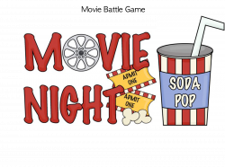 Movie rental clipart movie night clip art popcorn clipart image 1 ...