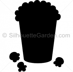 Collection of free Popcorn vector silhouette. Download on UI Ex