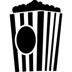 Popcorn Silhouette at GetDrawings.com | Free for personal use ...