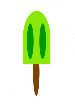 Green clipart popsicle, Green popsicle Transparent FREE for ...