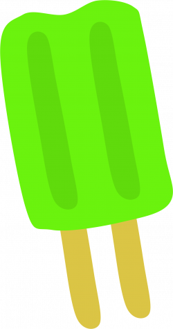 Clipart green popsicle image #21475