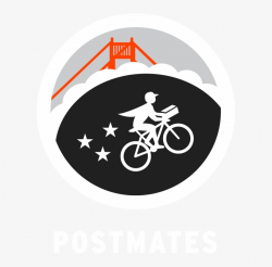 Q - - Postmates Sticker Decal Not Magnet/window Cling ...