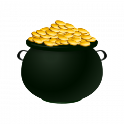 Animated pot of gold clipart clipart images gallery for free ...