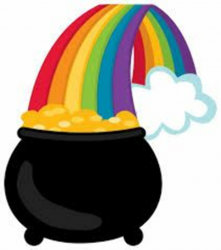 Image result for pot of gold clipart free | St patricks day ...
