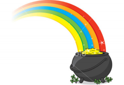 Free Rainbow And Pot Of Gold Clipart, Download Free Clip Art ...