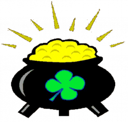 Pot of gold for teachers clipart - WikiClipArt