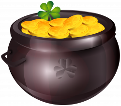 Pot of Gold PNG Clipart Image | Gallery Yopriceville - High ...