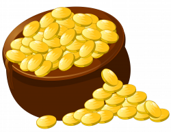 Transparent Pot of Gold PNG Picture Clipart | Gallery ...