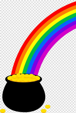 Rainbow Pot of Gold , Free Rainbow transparent background ...