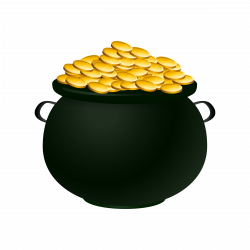 Free Pot Of Gold Transparent Background, Download Free Clip ...