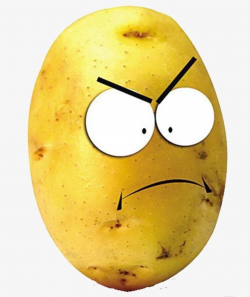 Download Free png Angry Potatoes, Angry Clipart, Stare ...
