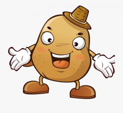 Baked Potato Sweet Potato Vegetable Clip Art - Cartoon ...