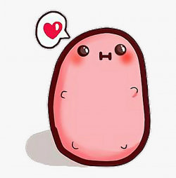 Potato Clipart Transparent Tumblr - Kawaii Png #43597 - Free ...