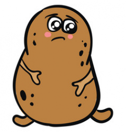 Sad Potato Vector Images (45)