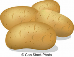 Raw potato Vector Clipart EPS Images. 2,205 Raw potato clip ...