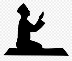 Praying Islam Silhouette Clipart (#2208859) - PinClipart